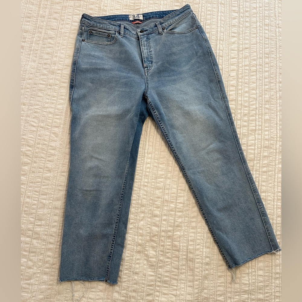 We The Free CRVY Vintage Straight Crop Jean